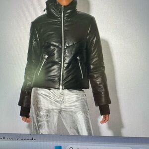 Walter Baker Black Puffer Jacket